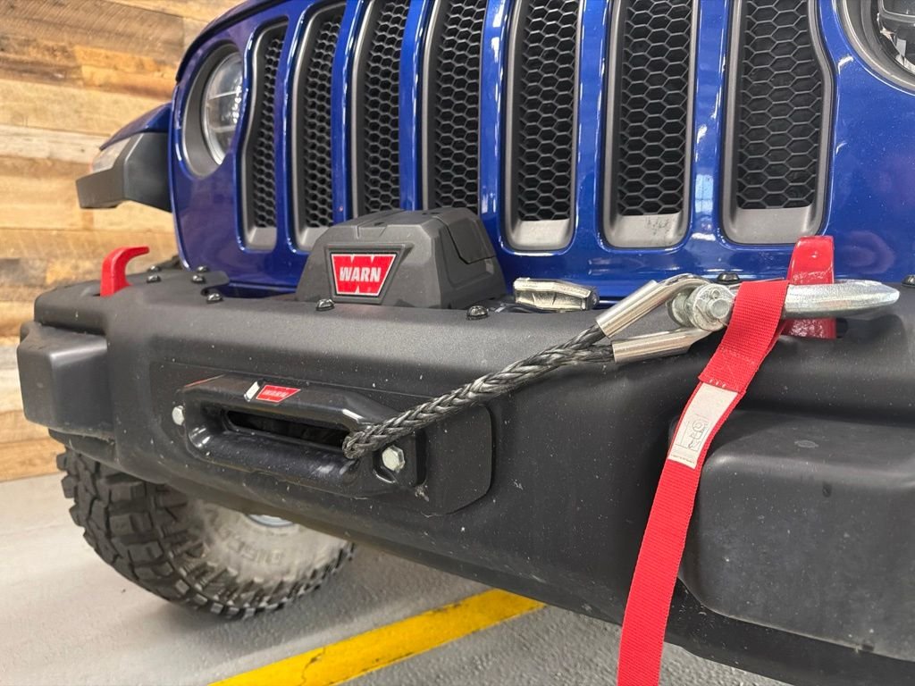 Used 2018 Ocean Blue Metallic Jeep Unlimited Rubicon image 4