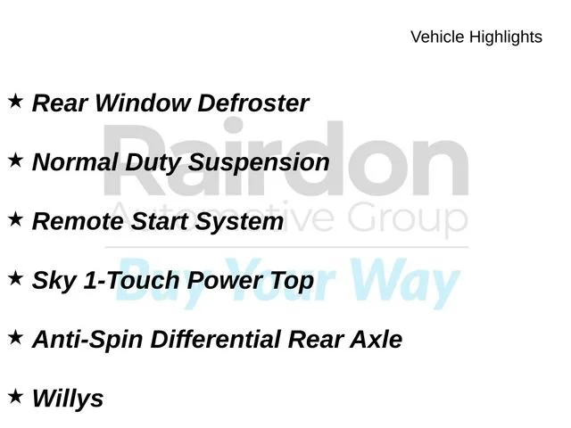 Used 2023 Earl Clearcoat Jeep Willys 4xe image 33