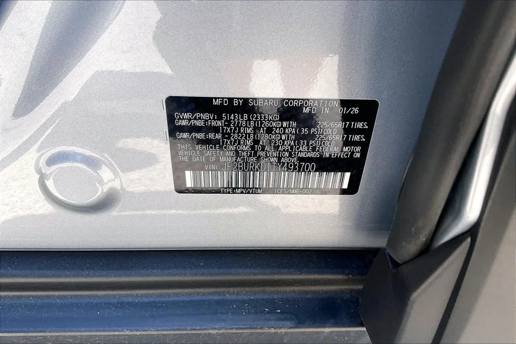Used 2026 Silver Subaru Wilderness image 32