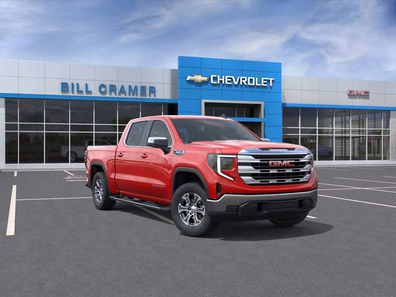 New 2026 Cardinal Red GMC SLE image 1