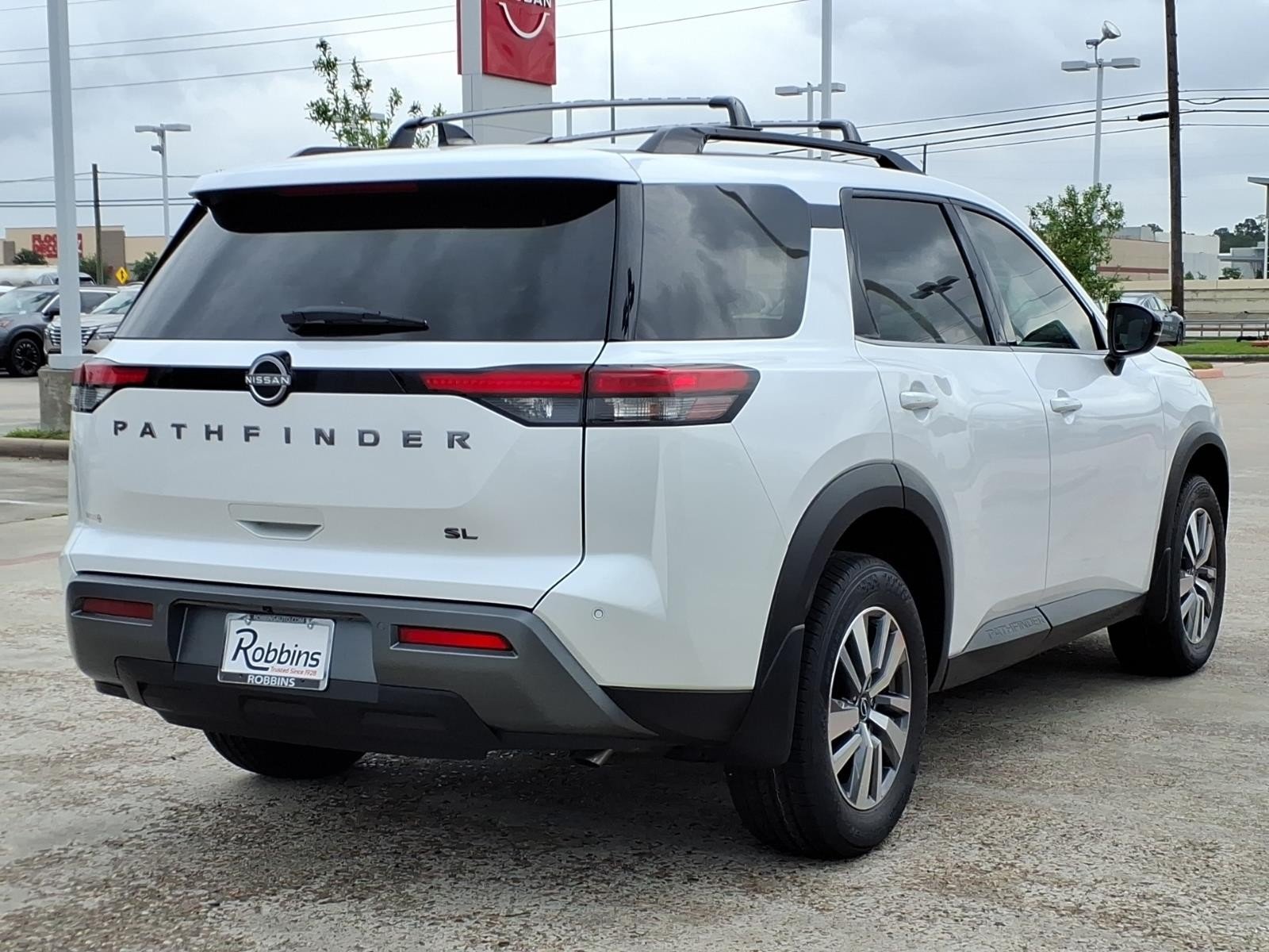 2026 Nissan Pathfinder SL White at Robbins Nissan