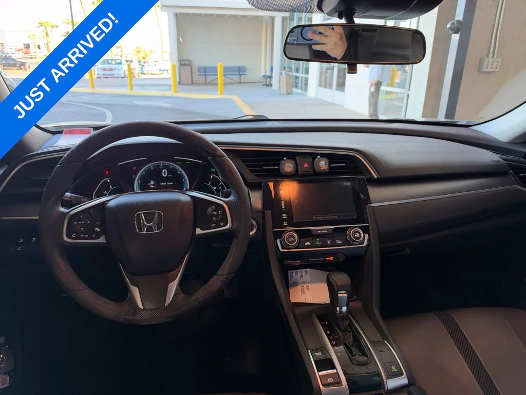 Certified Used 2017 Modern Steel Metallic Honda EX image 6