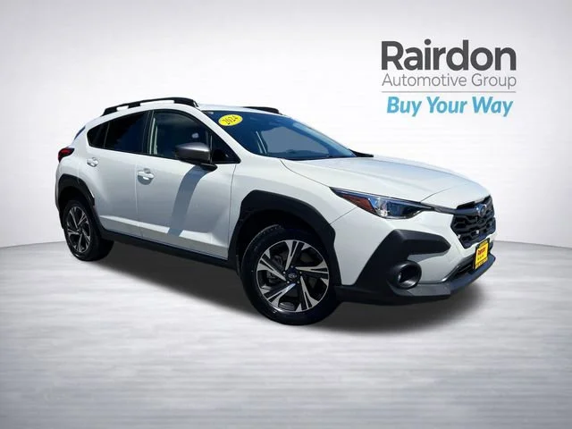 Used 2024 Crystal White Pearl Subaru Premium image 1