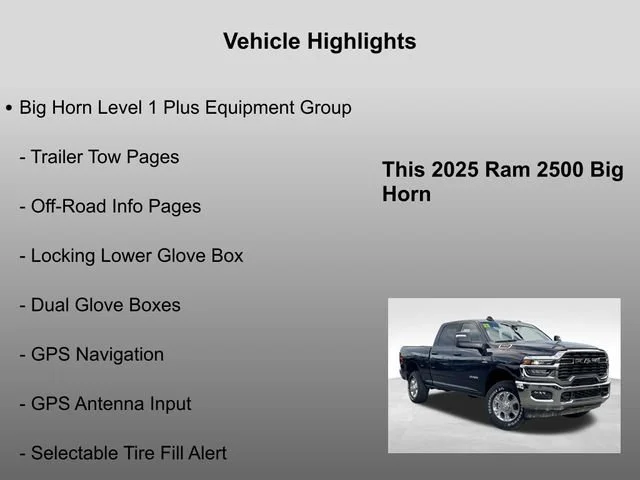 2025 RAM 2500 Big Horn - Photo 20