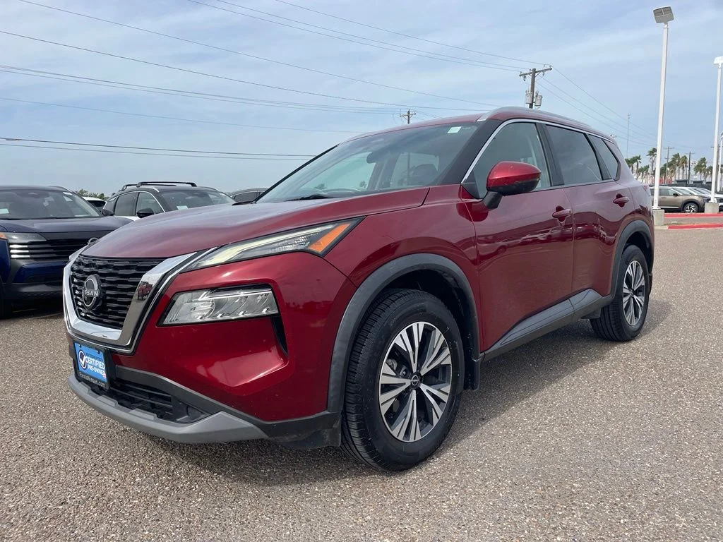 Certified Used 2023 Red Nissan SV image 3