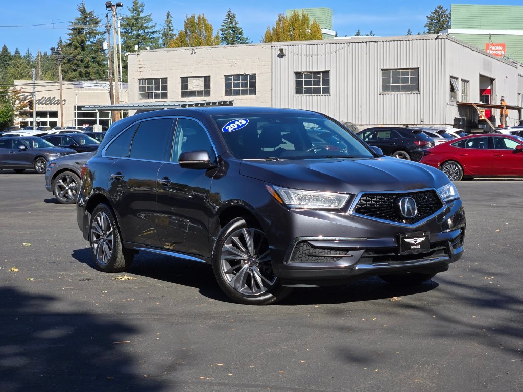 Used 2019 Gunmetal Metallic Acura 3.5L Technology Package image 1