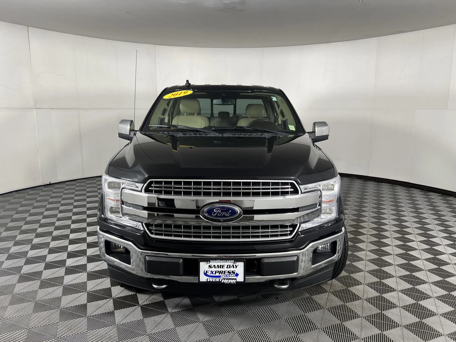Used 2019 Agate Black Ford LARIAT image 2