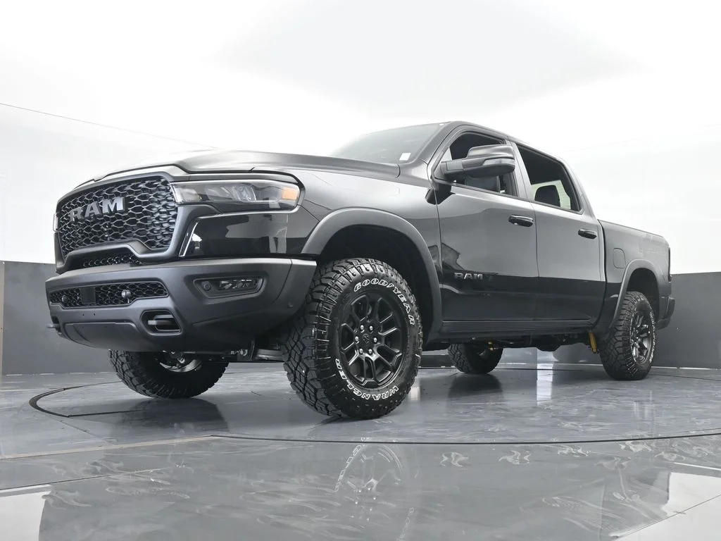 Used 2026 Diamond Black Crystal Pearlcoat Ram Rebel image 55