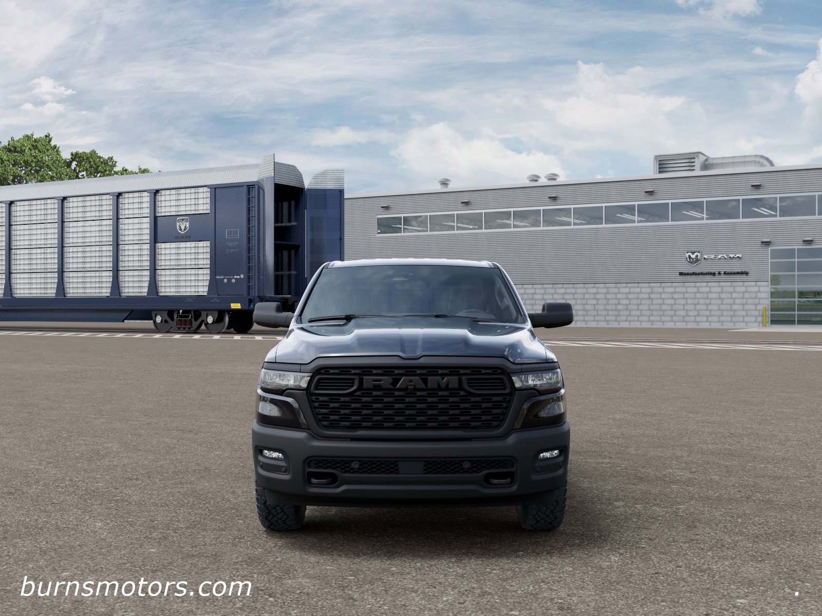 New 2026 Diamond Black Crystal Pearl-Coat Exterior Paint RAM Warlock image 6