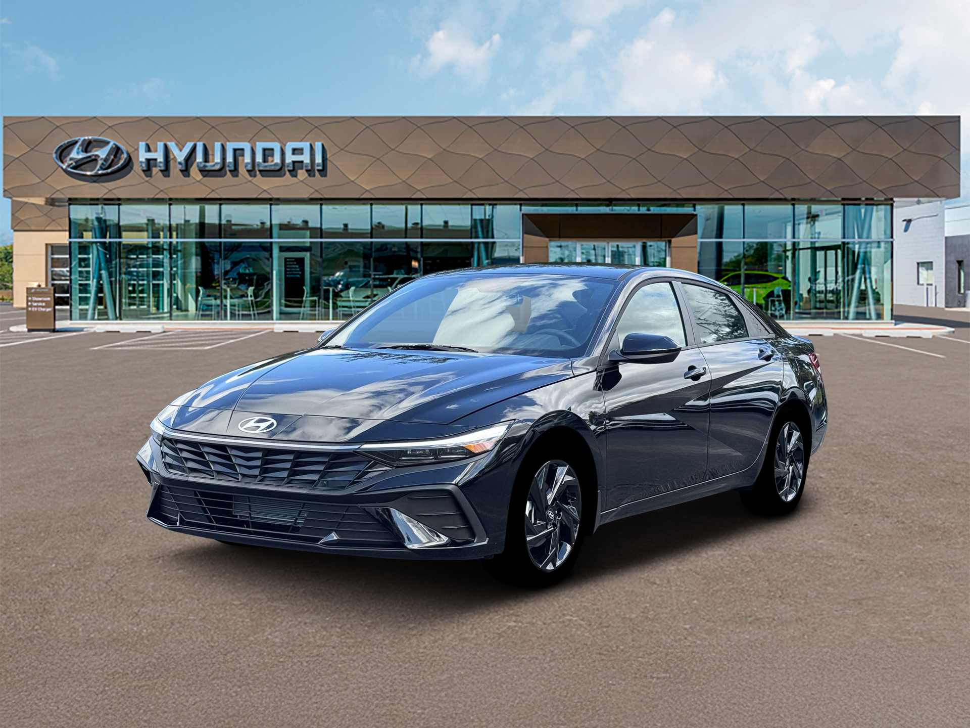 New 2026 Black Hyundai SEL Sport image 1