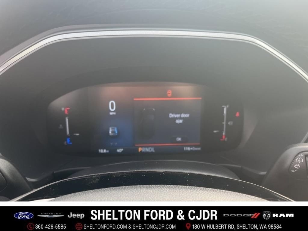New 2025 Star White Metallic Tri-coat Ford Plug-in Hybrid image 14
