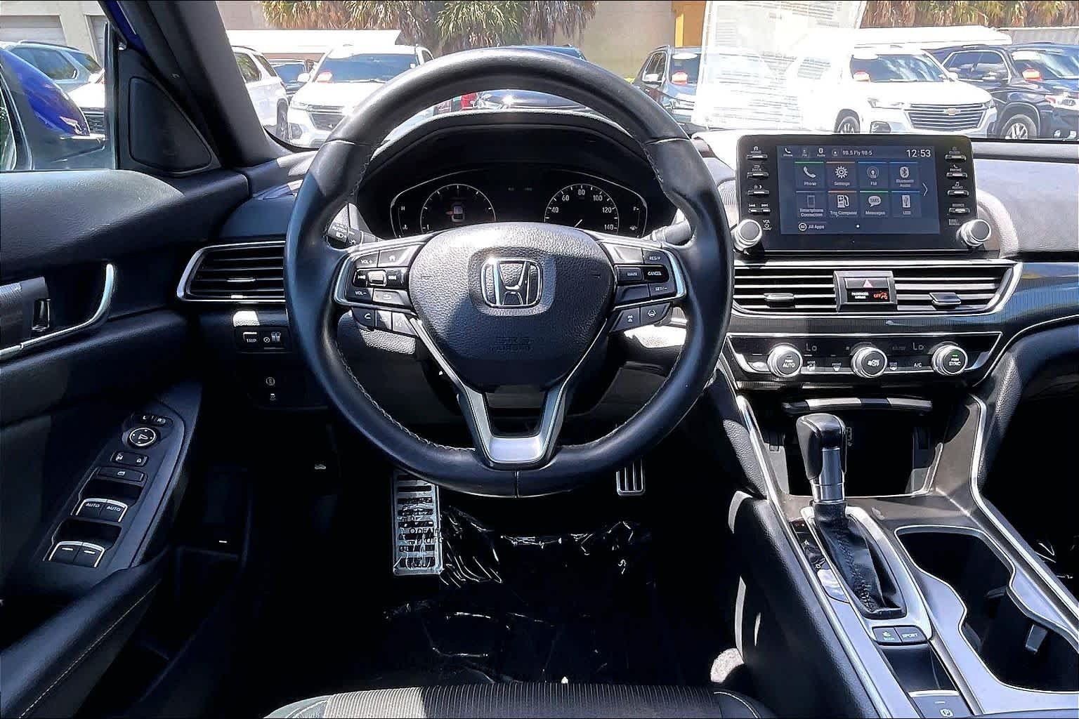 Used 2018 Still Night Pearl Honda Sport 1.5T image 6