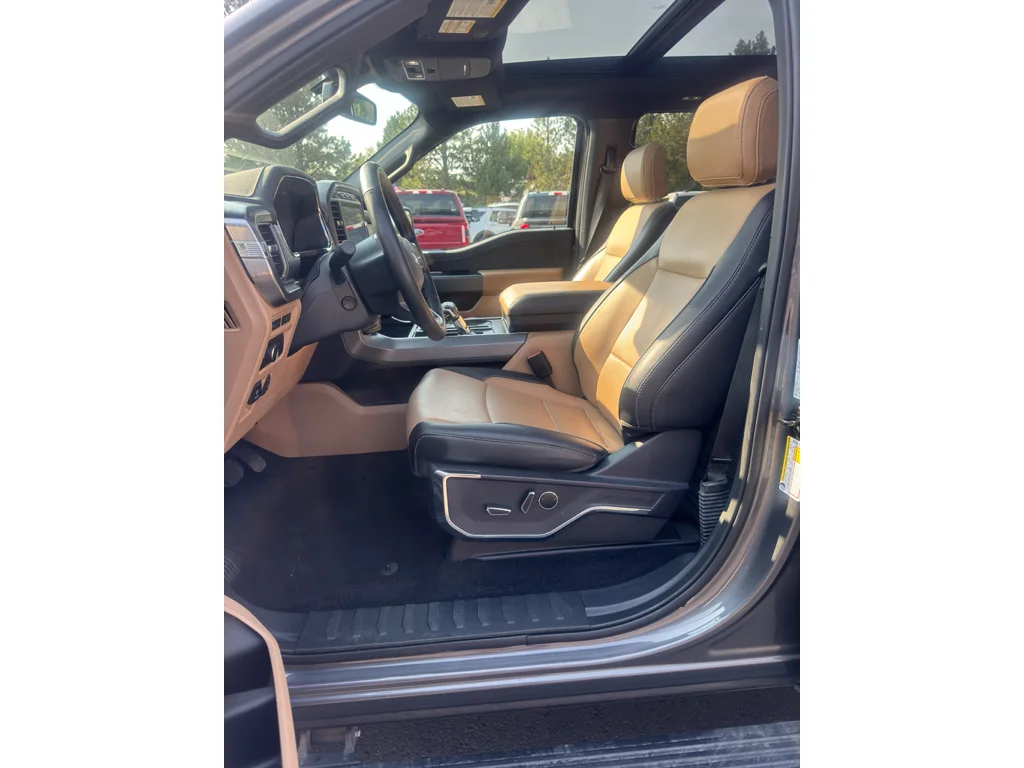 Certified Used 2023 Carbonized Gray Metallic Ford LARIAT image 7