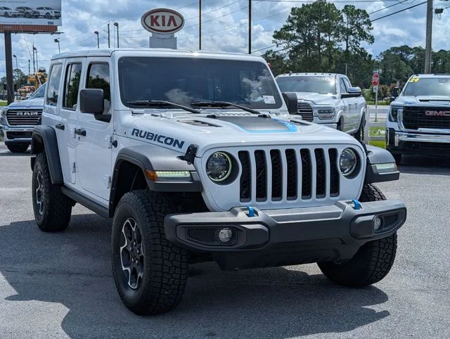 Used 2023 White Jeep Rubicon 4xe image 7