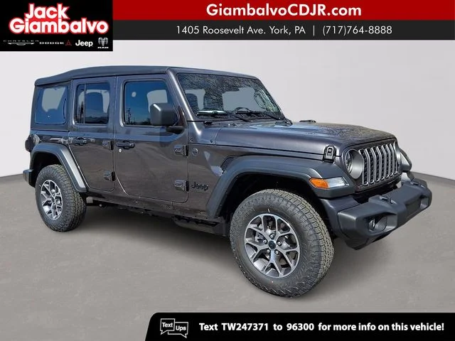 New 2026 Gray Jeep Sport S image 1