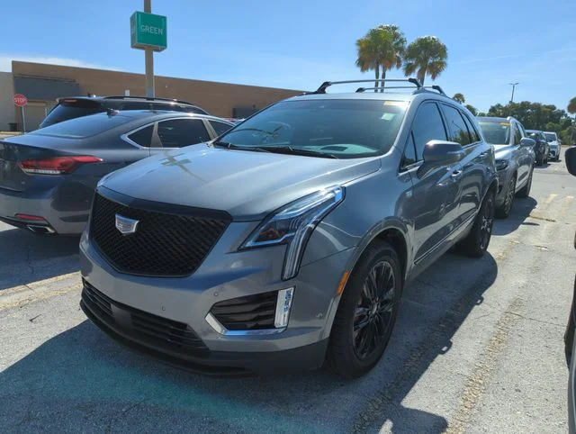 Used 2022 Gray Cadillac Sport image 2