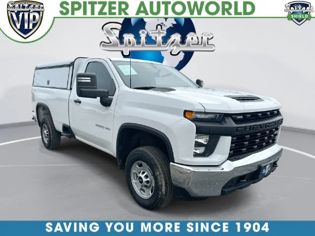 Used 2022 White Chevrolet Work Truck image 1