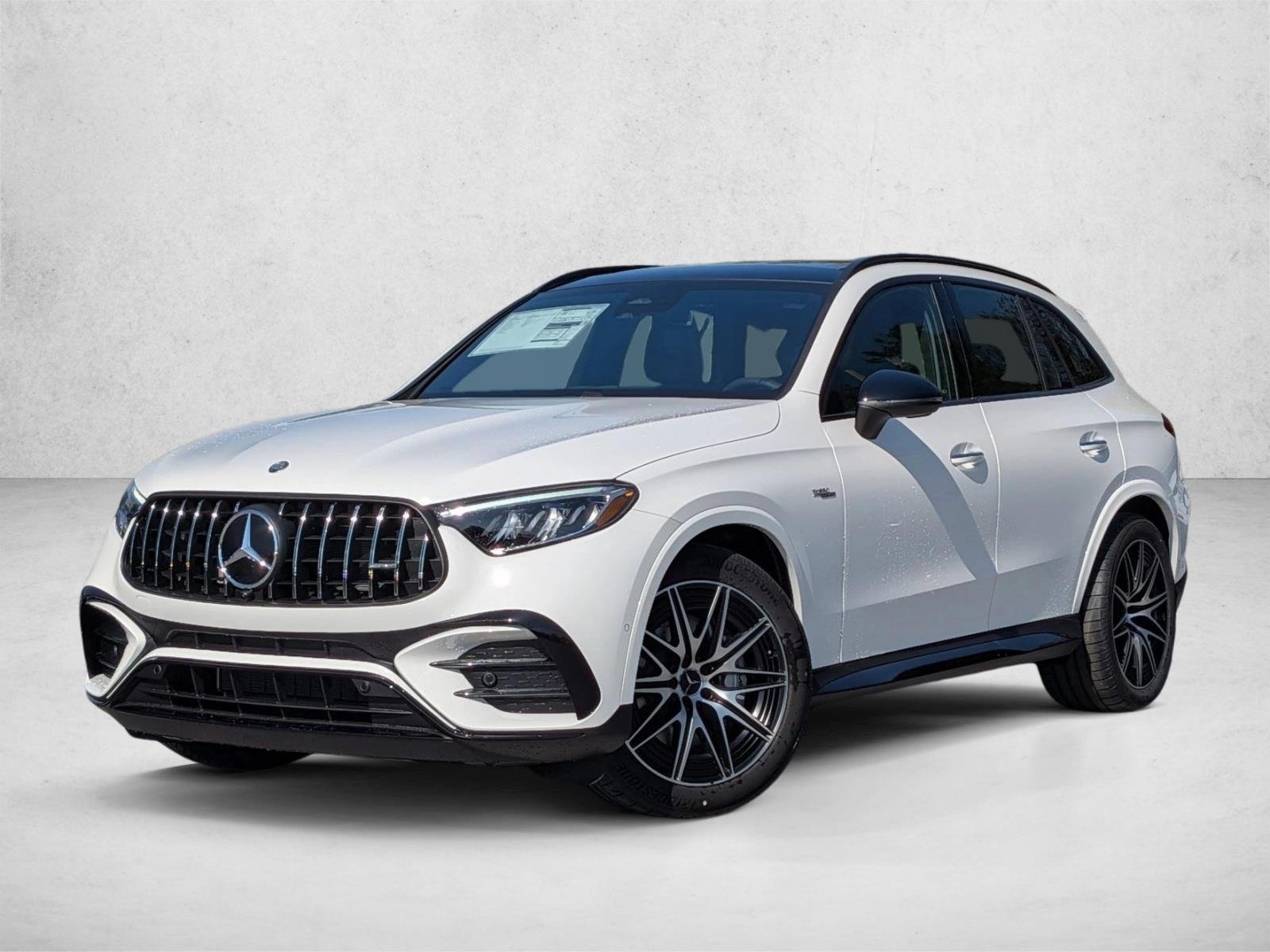 New 2026 Polar White Mercedes-Benz AMG® GLC 43 4MATIC SUV image 1