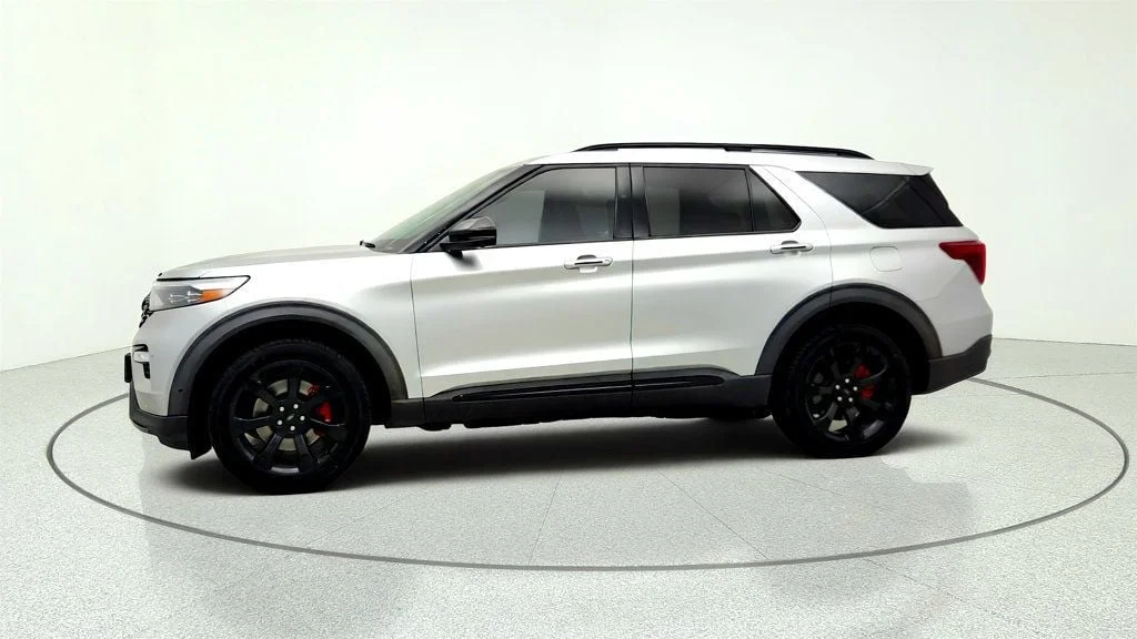 Used 2021 Iconic Silver Metallic Ford ST 4WD w/ ST High-Performance Pack, Moonroof & Premium Tech image 8