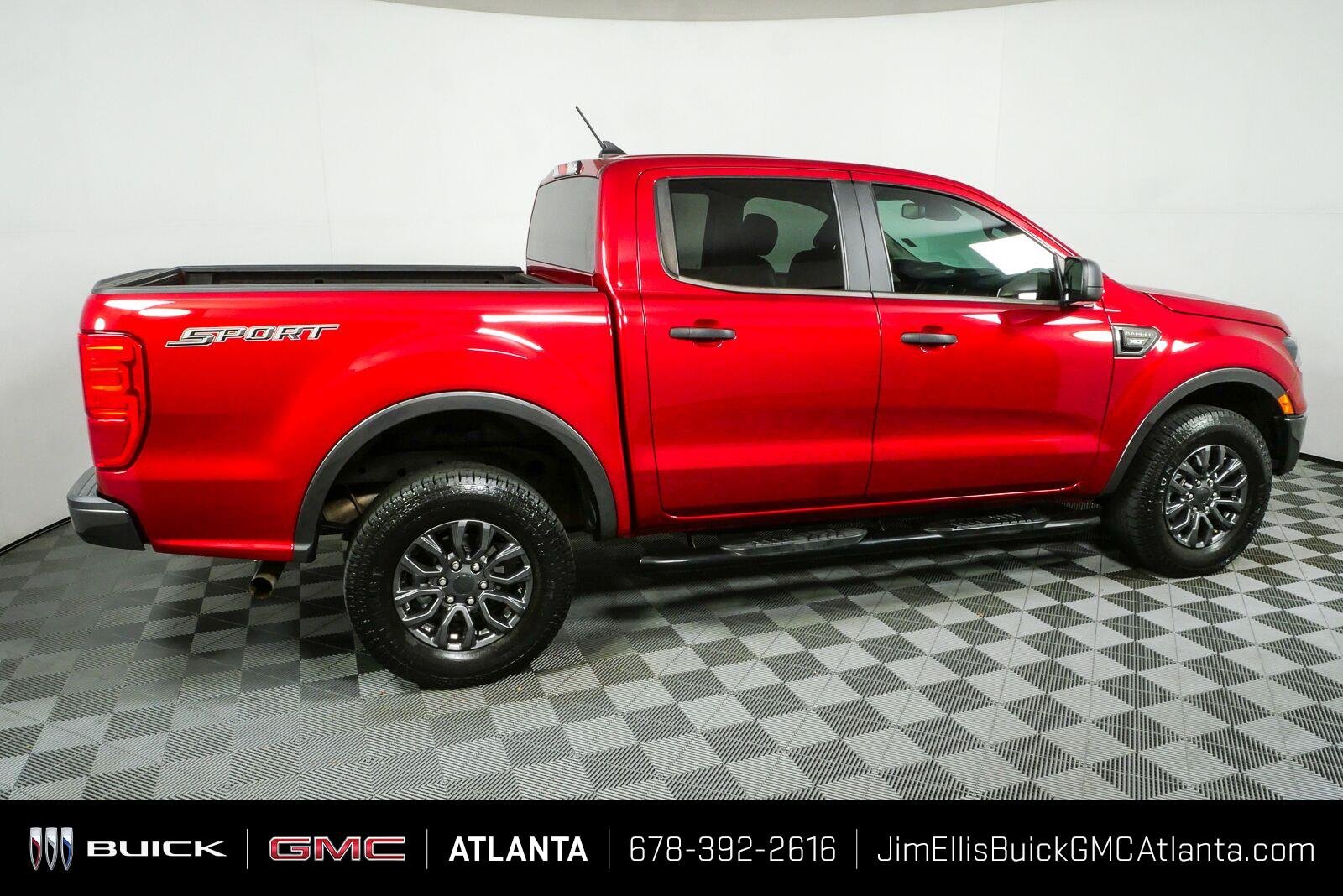 Used 2020 Rapid Red Metallic Tinted Clearcoat Ford XLT image 2