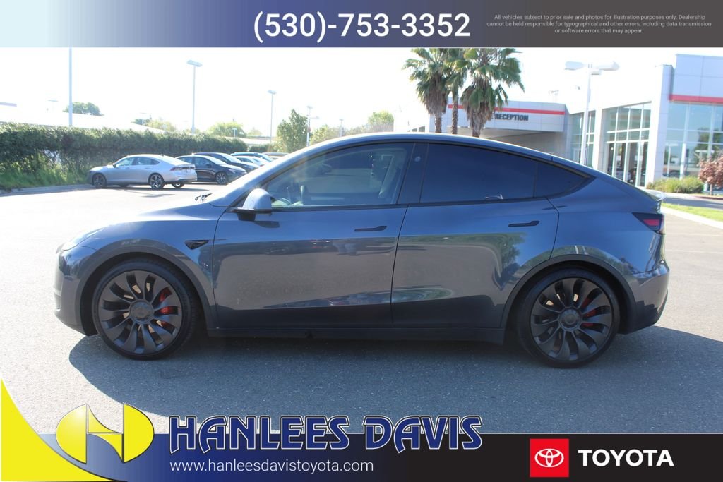 Used 2023 Tesla Model Y Performance with VIN 7SAYGDEF9PF848542 for sale in Davis, CA