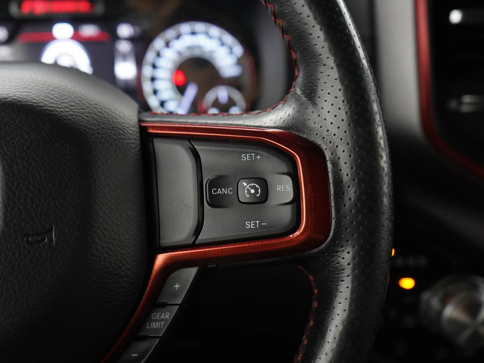Used 2019 Flame Red Clearcoat Ram Rebel image 25