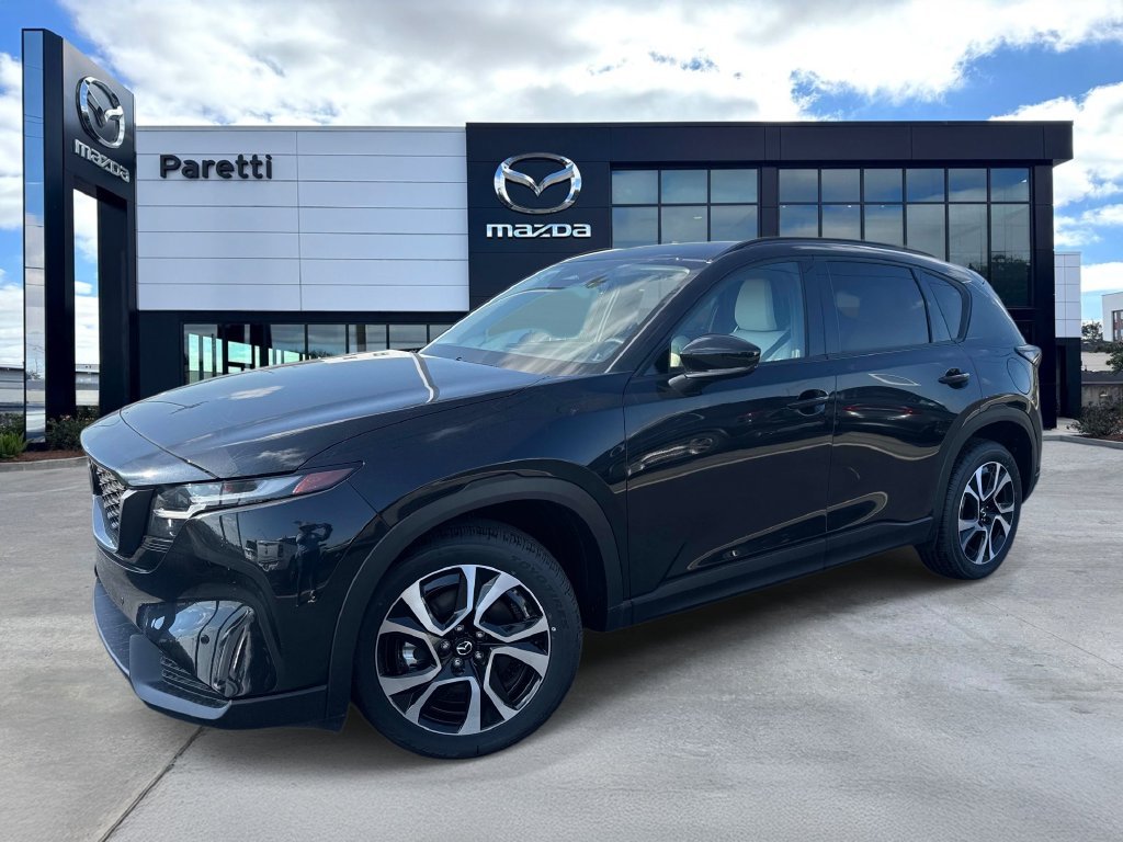 New 2026 Jet Black Mica Mazda 2.5 S Preferred AWD image 1