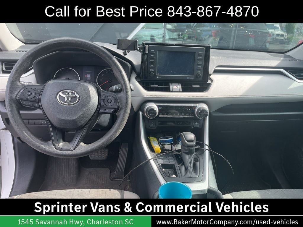 Used 2021 White Toyota XLE image 7