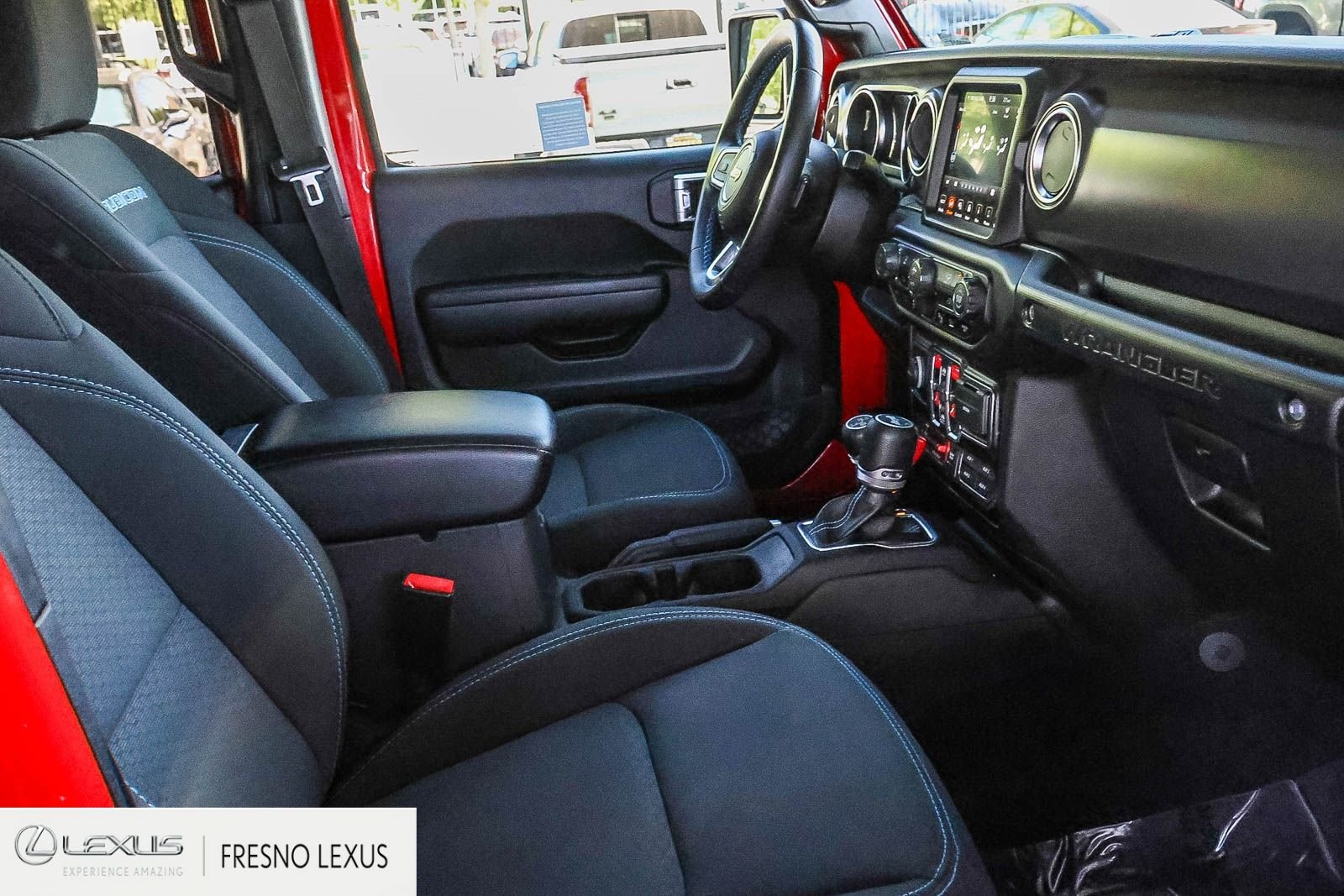Used 2021 Red Jeep Unlimited Rubicon 4xe image 13