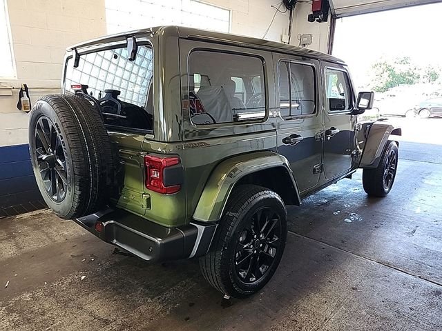 Used 2024 Green Jeep Sahara 4xe image 6