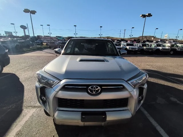 Used 2021 Silver Toyota TRD Off-Road image 2