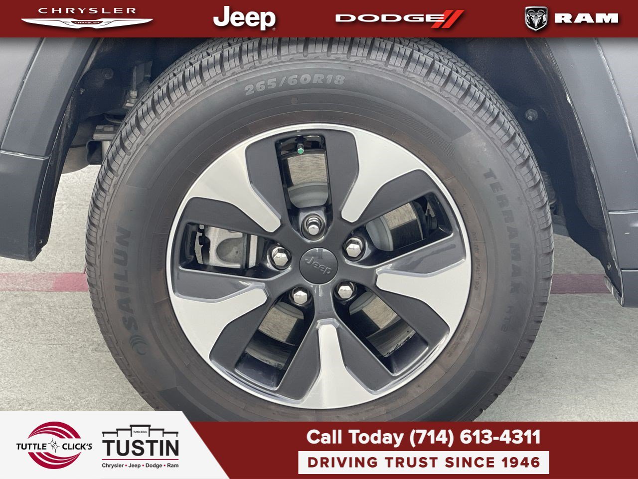 Used 2023 Baltic Gray Metallic Clearcoat Jeep 4DR 4WD image 14