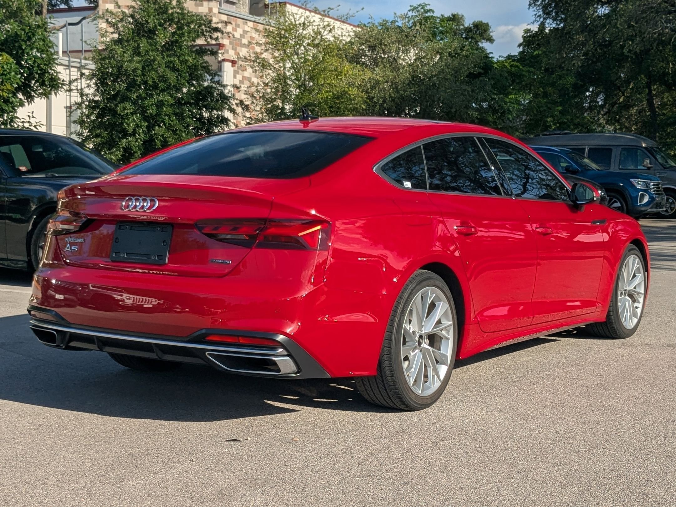 Used 2022 Red Audi Premium image 3