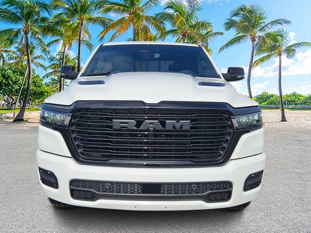 New 2026 Bright White Clear-Coat Exterior Paint RAM Laramie image 2