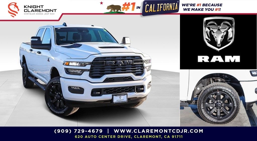 New 2026 Bright White Clearcoat Ram Tradesman image 1
