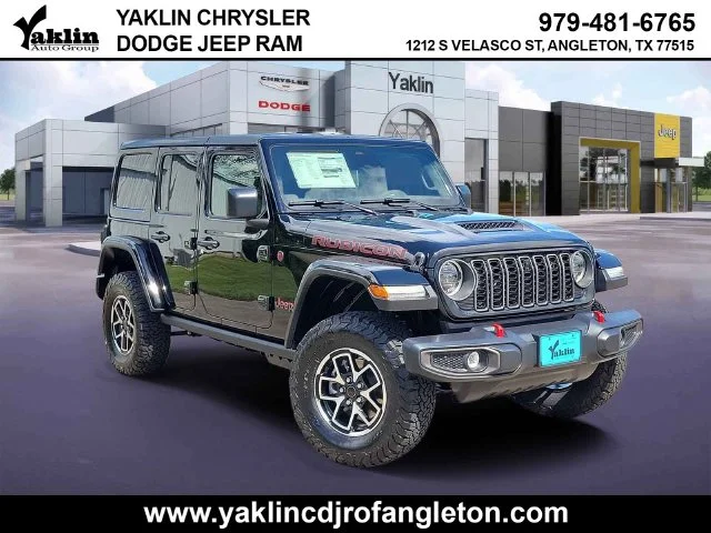 New 2027 Black Clear-Coat Paint Jeep Rubicon image 1