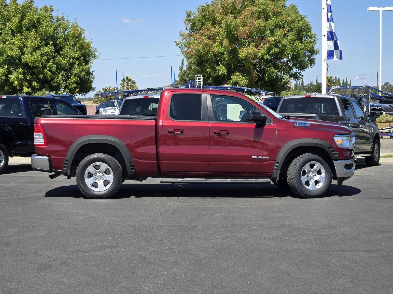 Used 2021 Delmonico Red Pearlcoat Ram Big Horn image 3