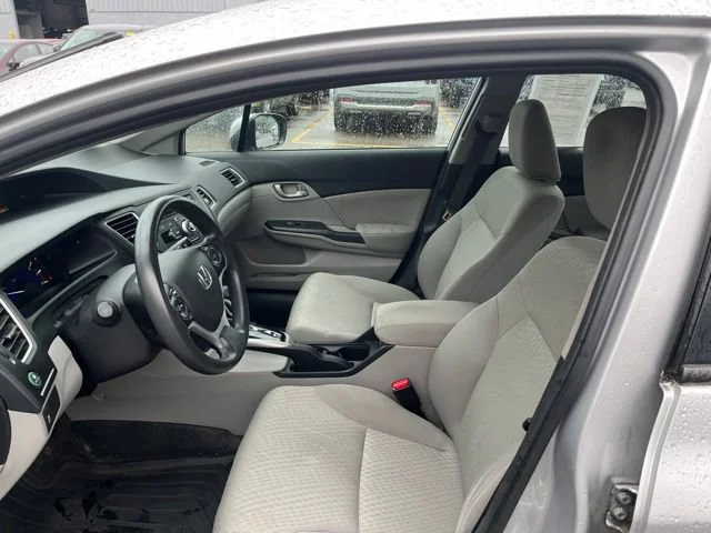 Used 2015 Alabaster Silver Metallic Honda LX image 12