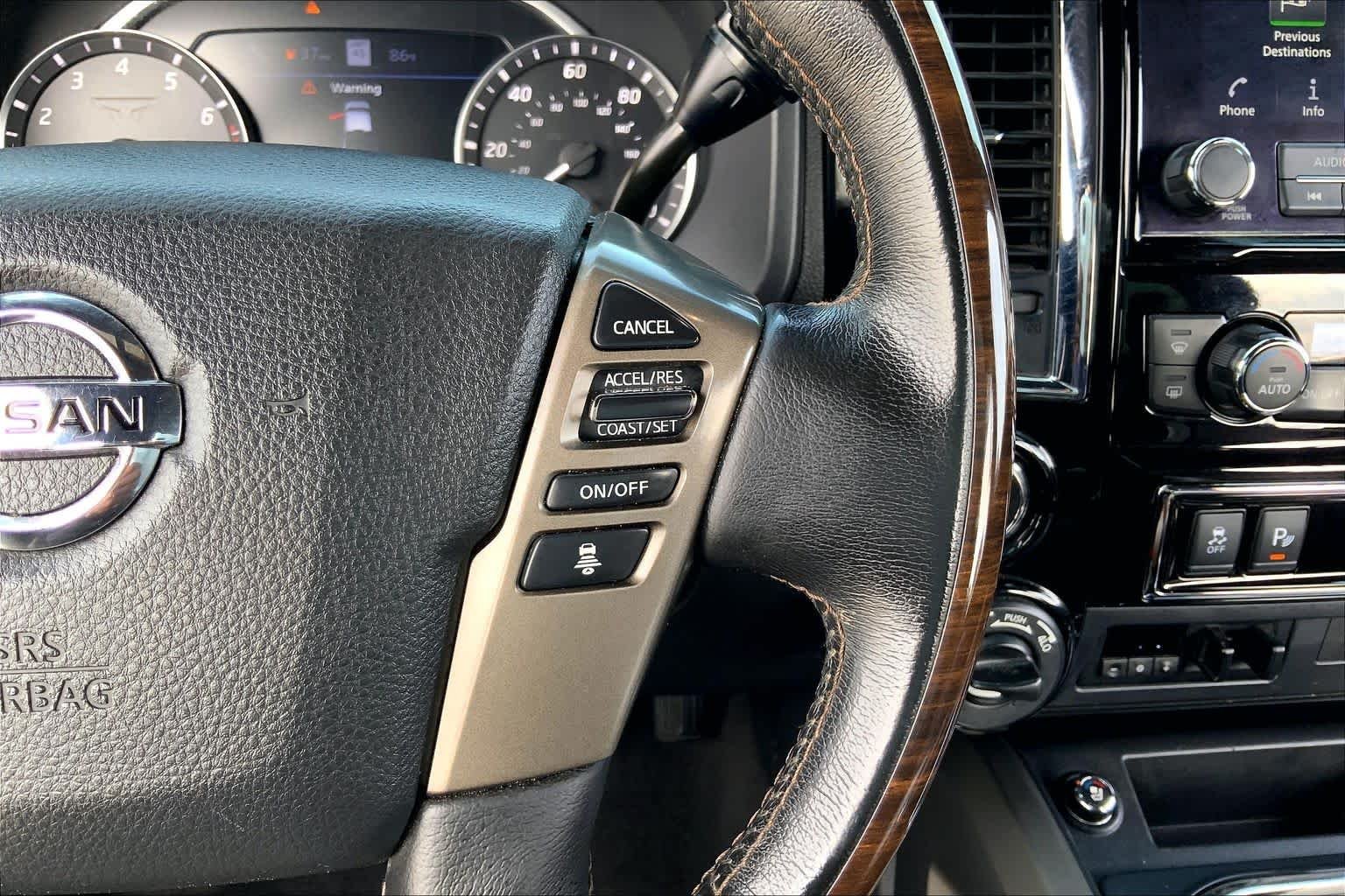 Used 2021 Pearl White Nissan Platinum Reserve image 24