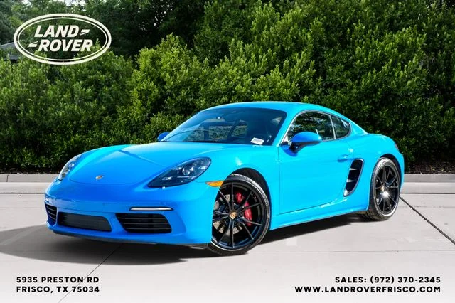 Pre-Owned 2022 Porsche 718 Cayman S RWD 2D Coupe