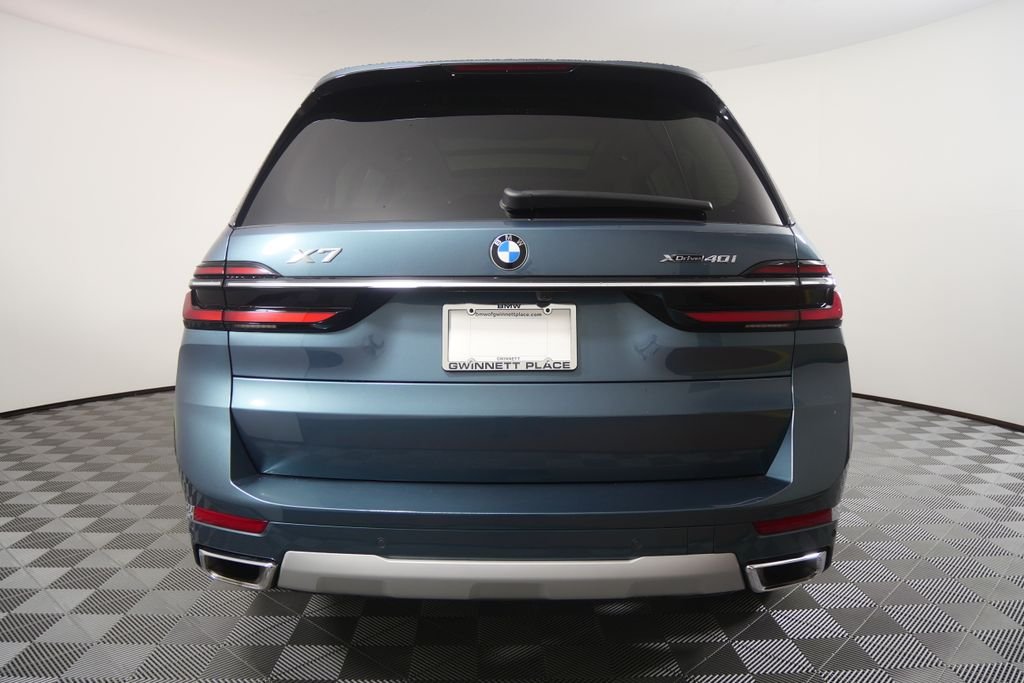 Certified Used 2024 Blue Ridge Mountain Metallic BMW xDrive40i image 4