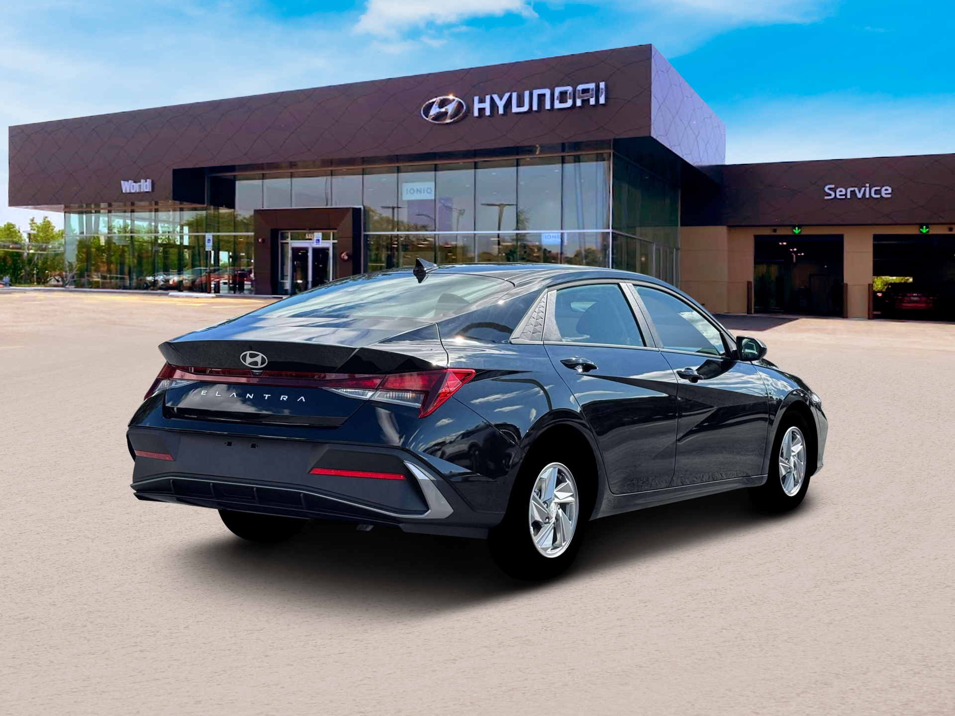 New 2026 Abyss Black Hyundai SE image 7