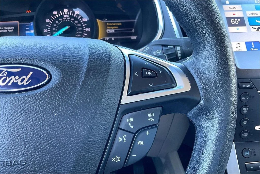 Used 2017 Blue Ford Titanium image 18