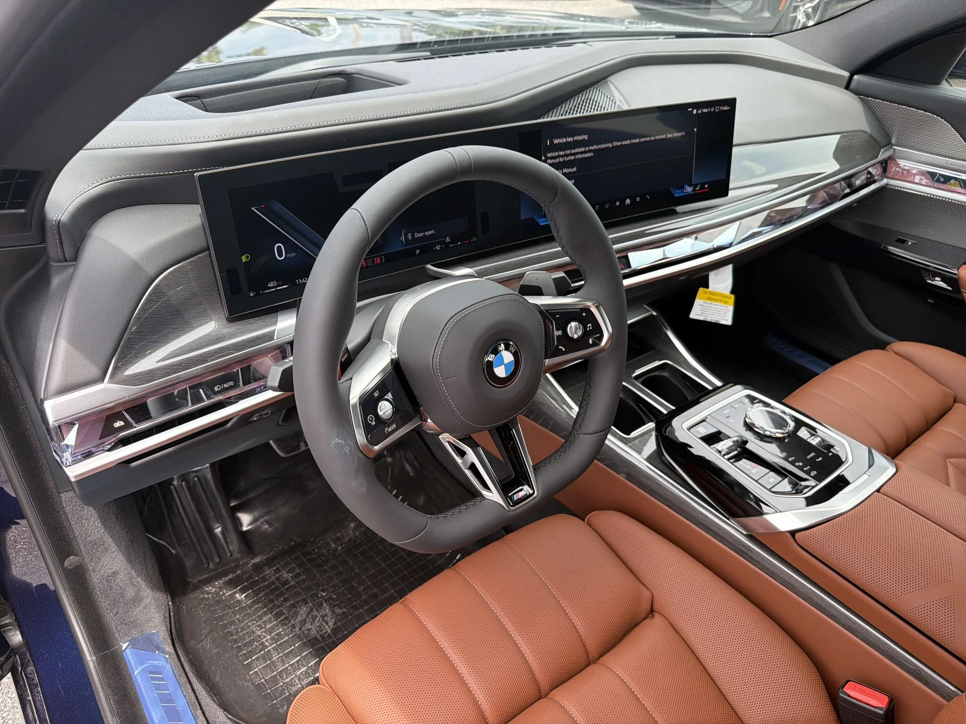 New 2026 Tanzanite Blue II Metallic BMW 740i xDrive image 23