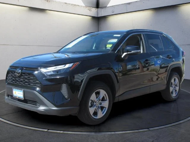 Used 2025 Midnight Black Metallic Toyota XLE image 1