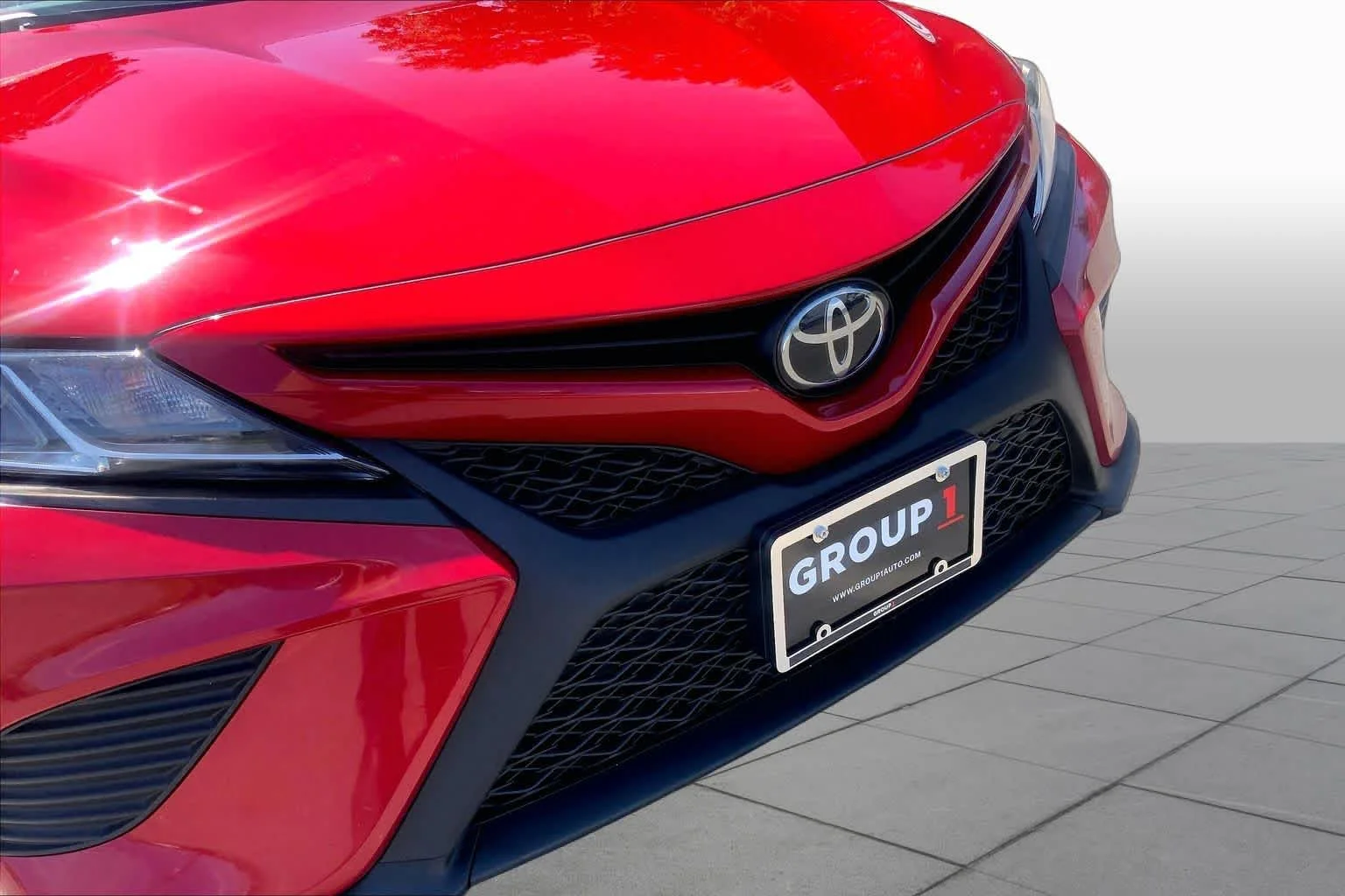 Certified Used 2019 Supersonic Red Toyota SE image 64