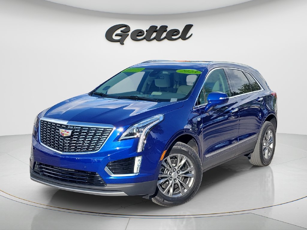 Used 2023 Blue Cadillac Premium Luxury image 1