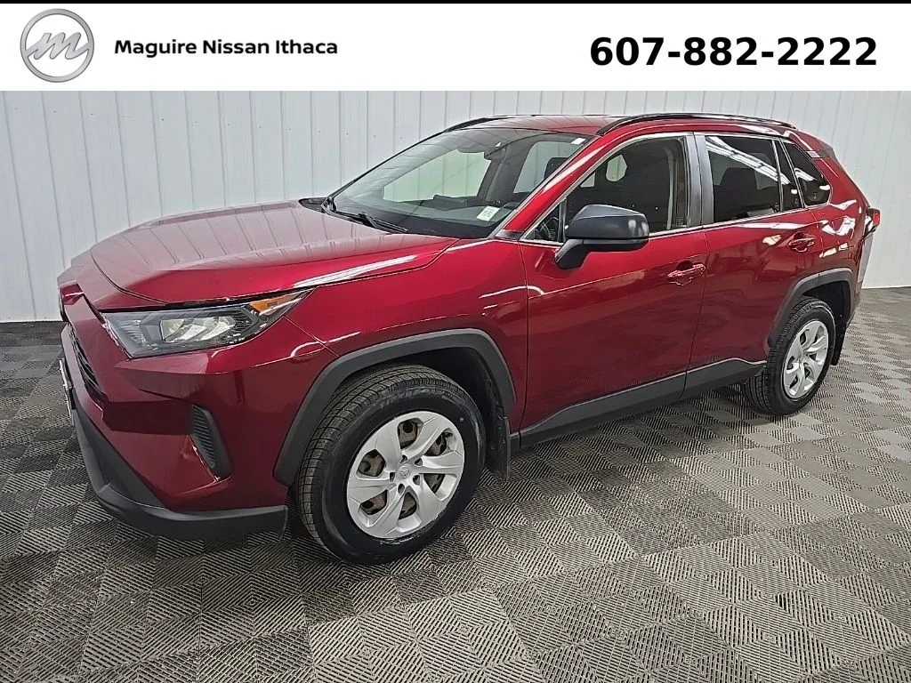 Used 2019 Red Toyota LE image 7