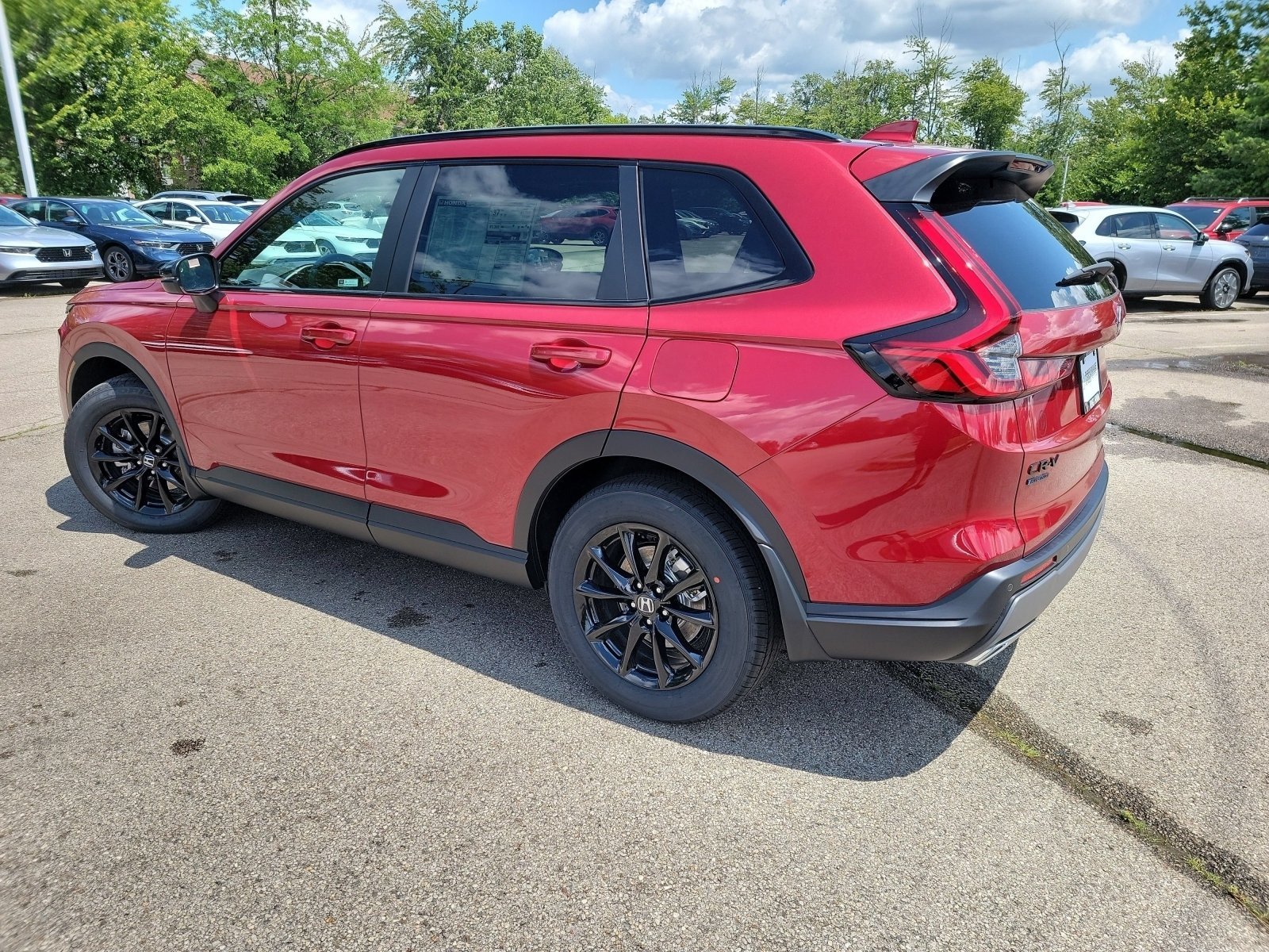 New 2026 Radiant Red Metallic Honda Sport-L image 17
