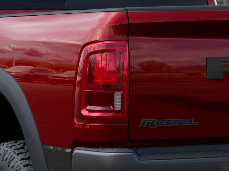 New 2026 Molten Red Pearl-Coat Exterior Paint RAM Rebel image 37